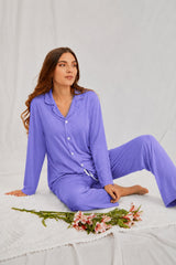 PandaFitWear Essential Stretch Night Suit | Ultra Soft & Comfortable Sleepwear