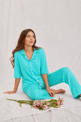 PandaFitWear Essential Stretch Night Suit | Ultra Soft & Comfortable Sleepwear