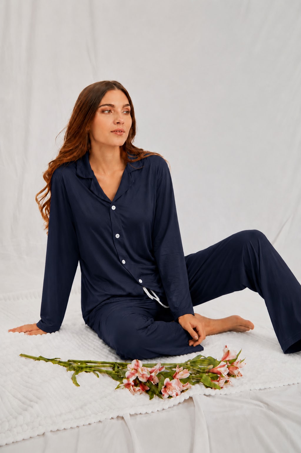 PandaFitWear Essential Stretch Night Suit | Ultra Soft & Comfortable Sleepwear