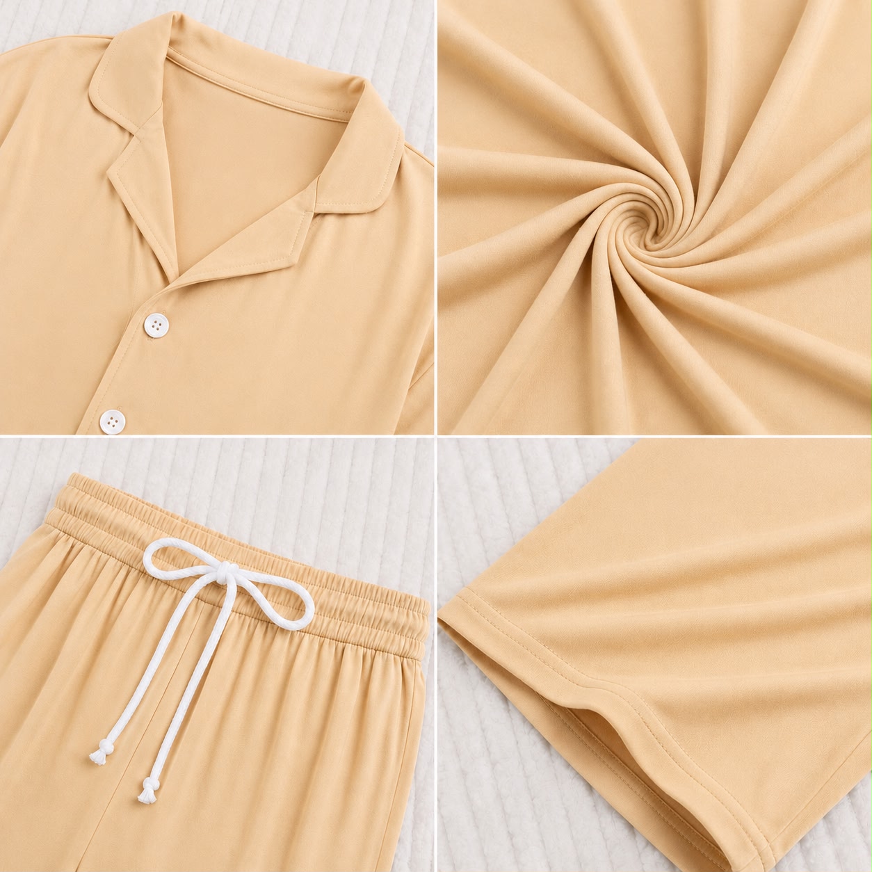 PandaFitWear Essential Stretch Night Suit | Ultra Soft & Comfortable Sleepwear