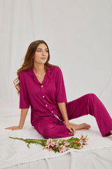 PandaFitWear Essential Stretch Night Suit | Ultra Soft & Comfortable Sleepwear