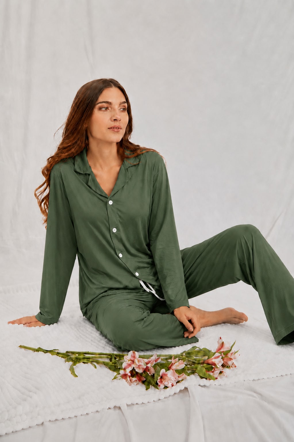PandaFitWear Essential Stretch Night Suit | Ultra Soft & Comfortable Sleepwear